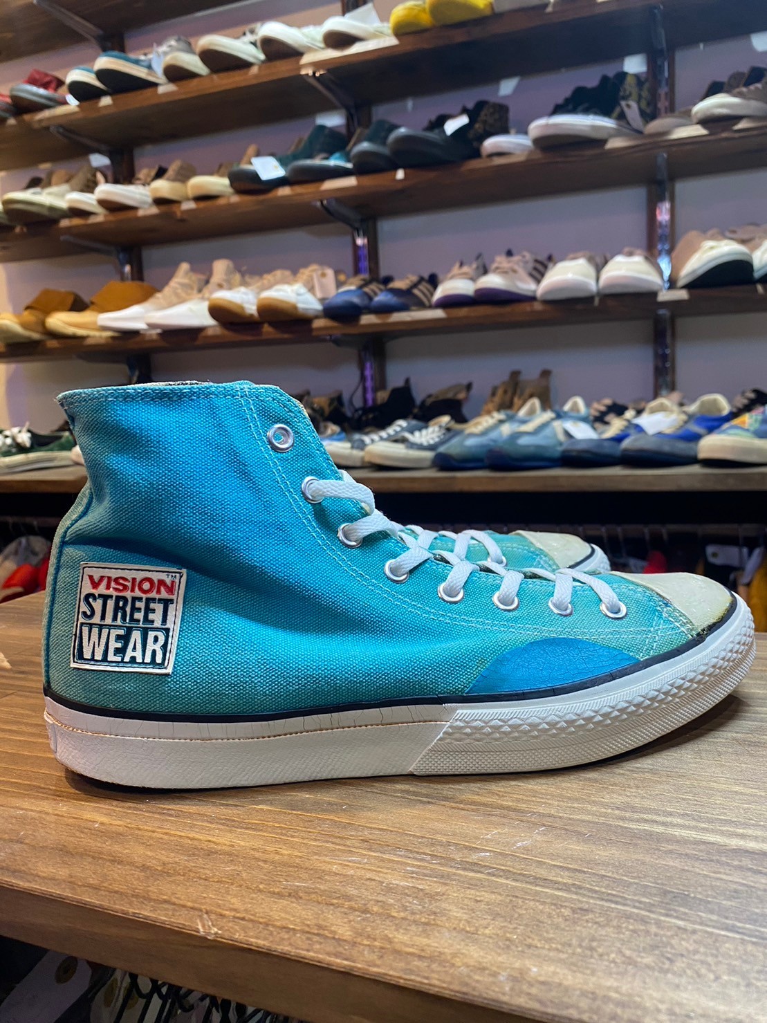 80s vintage VISION old skate ハイカットスニーカー FS002 |