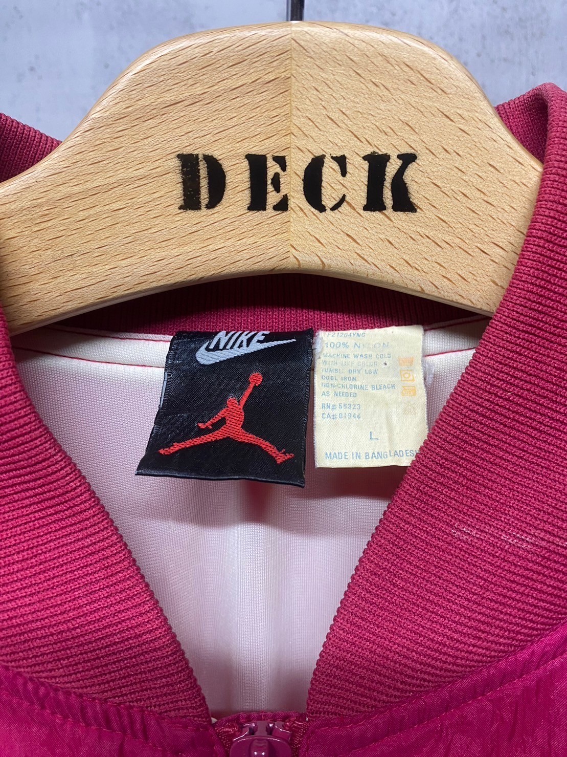超希少　NIKE JORDAN vintage 90s ナイロンジャケット 90s NIKE AIR JORDAN nylon jkt | 古着屋 grin days memory