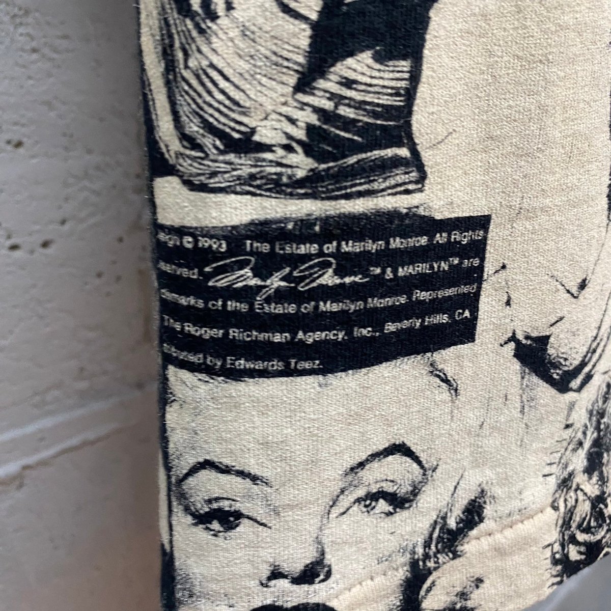 【90s】マリリンモンロー tシャツ 総柄 90's MARILYN MONROE マリリンモンロー 総柄プリント Tシャツ