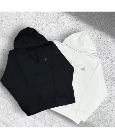 maribou 刺繍パーカー