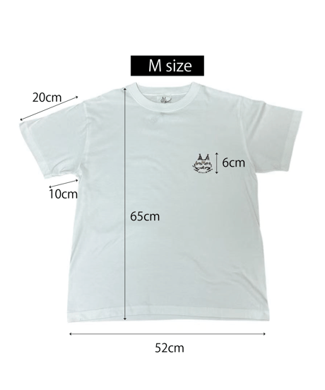 maribou プリントTシャツ