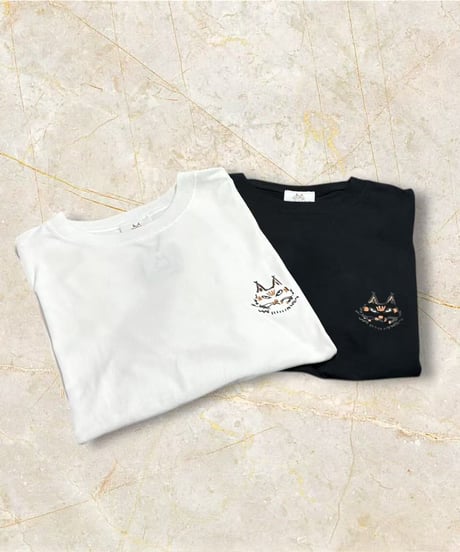 maribou プリントTシャツ
