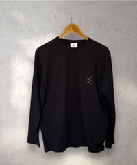 maribou プリントTシャツロングスリーブ