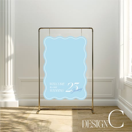 Welcome board  Wave