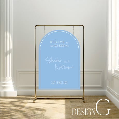 Welcome board  Arch