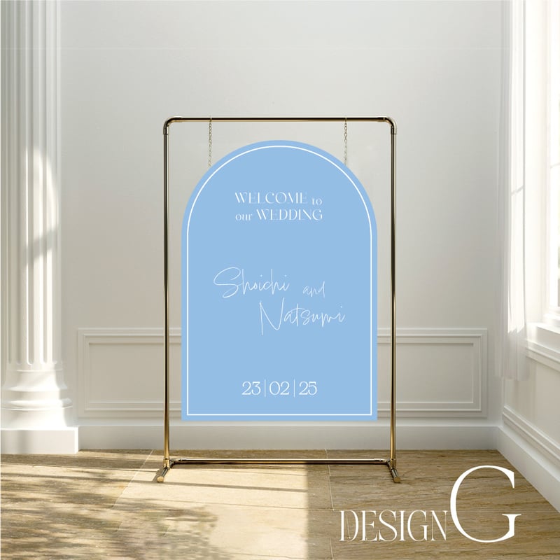 Welcome board Arch | RADIANT DESIGN