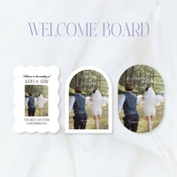 WELCOME BOARD 写真あり