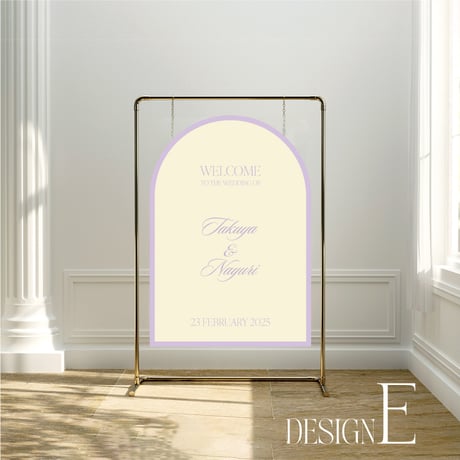 Welcome board  Arch