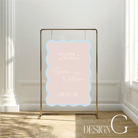 Welcome board  Wave