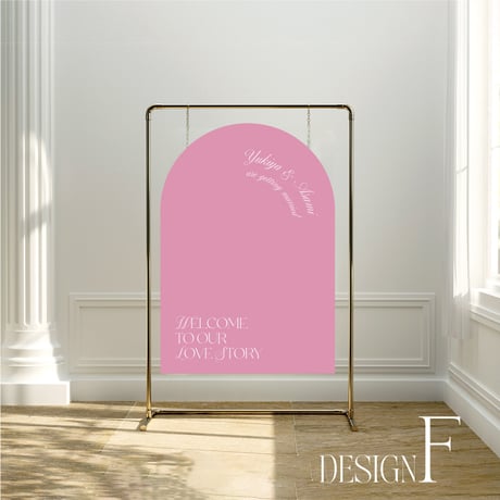 Welcome board  Arch