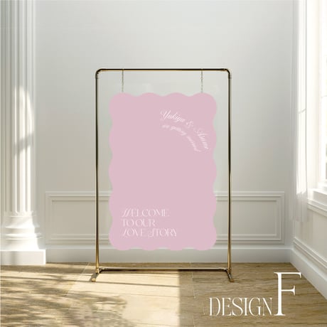 Welcome board  Wave