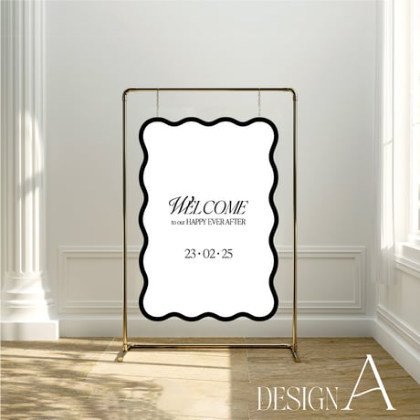 Welcome board  Wave