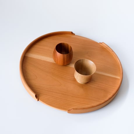 stacking tray round(山桜) / ke-shiki