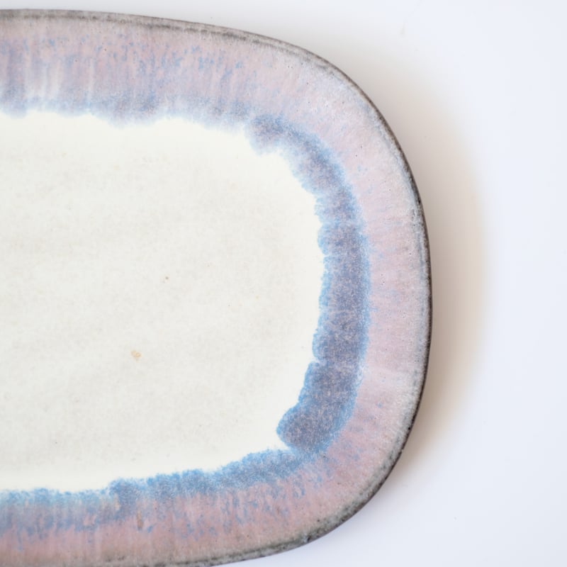 パンのお皿 WeekEND 青 / 3RD CERAMICS | クラシメク