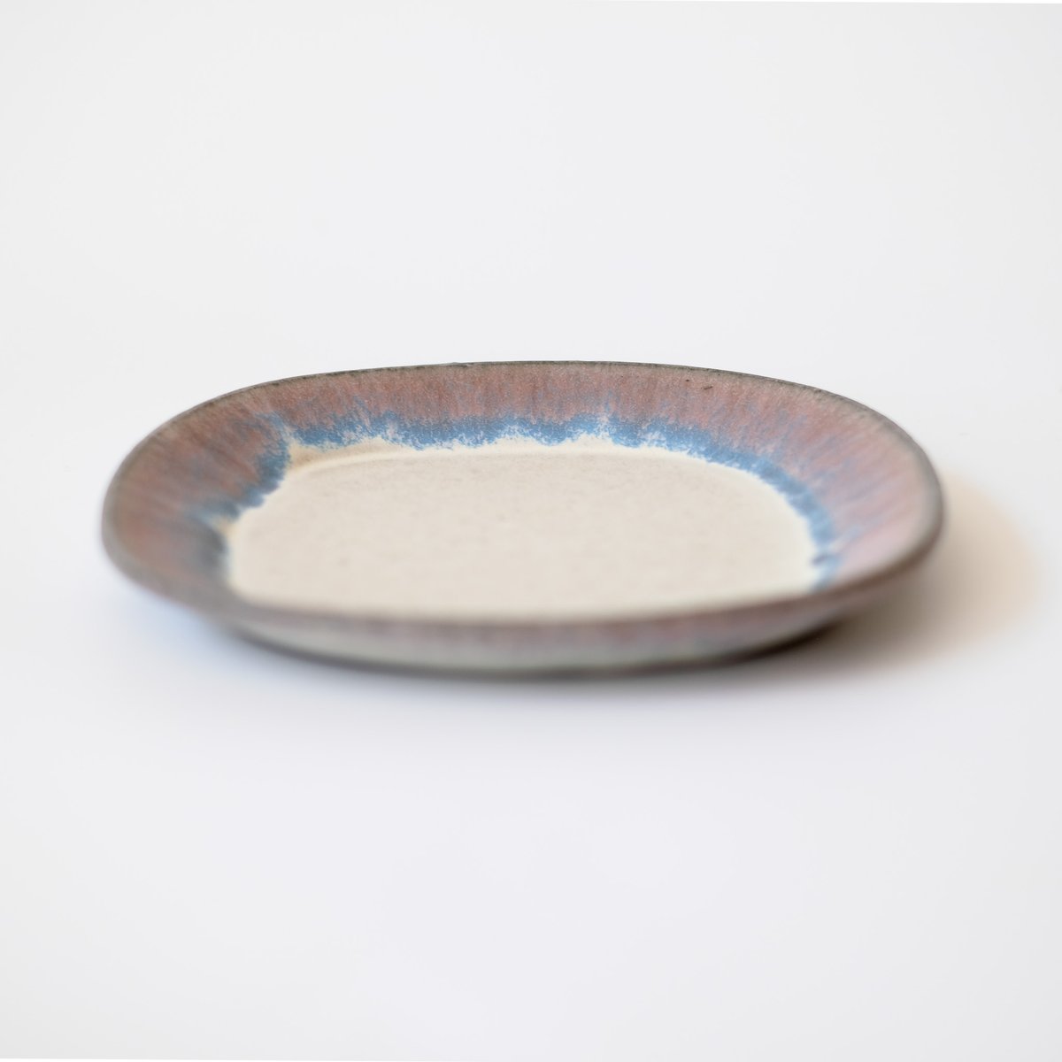 パンのお皿 WeekDAY 青 / 3RD CERAMICS | クラシメク