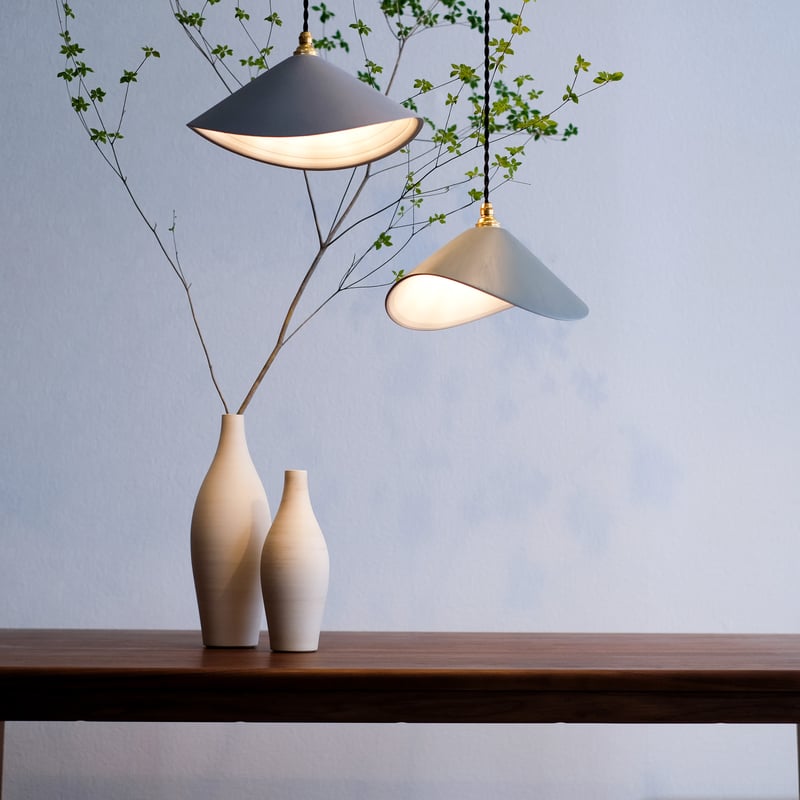 3rd ceramics pendant light (ブルー) | クラシメク