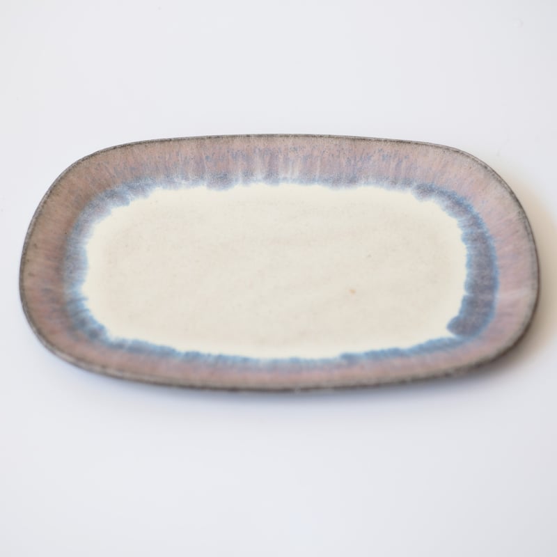パンのお皿 WeekEND 青 / 3RD CERAMICS | クラシメク