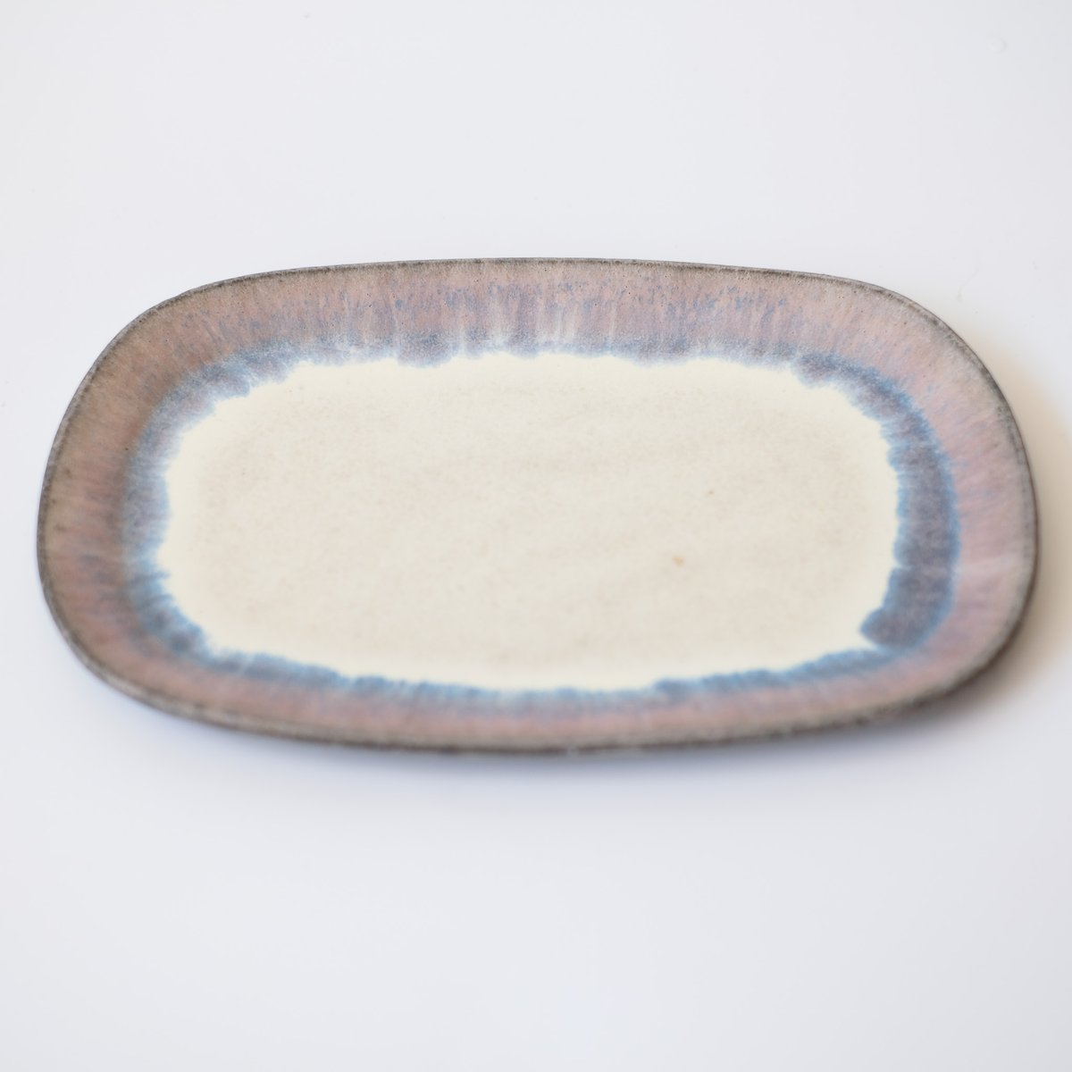 パンのお皿 WeekEND 青 / 3RD CERAMICS | クラシメク