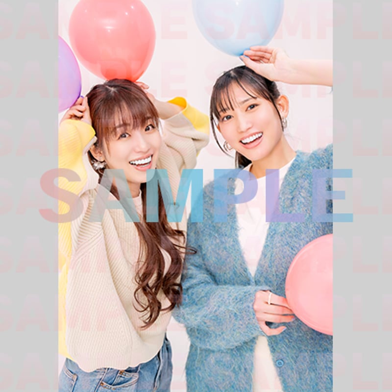 富田麻帆・七木奏音ミュージックフェスティバルペアブロマイド | maho