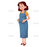 女性・中年期・イラスト・EPS・G0001