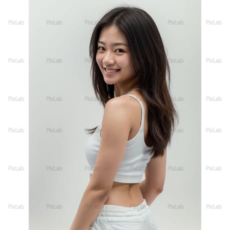 エクササイズ・女性・人物・5点セット・写真・JPG・PS002