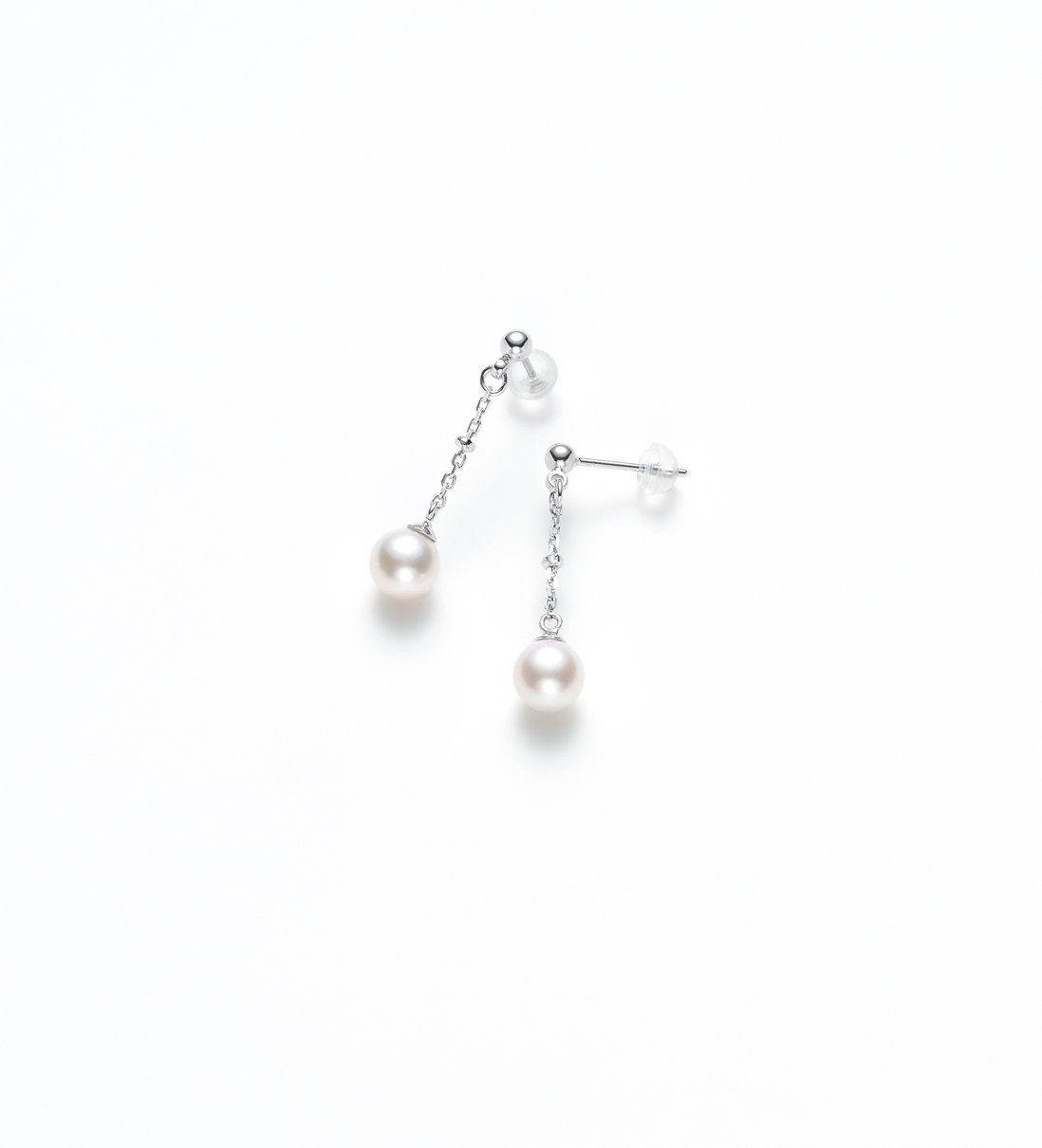 No.90 SVアコヤ真珠ピアス 6.0㎜ | Beプラス