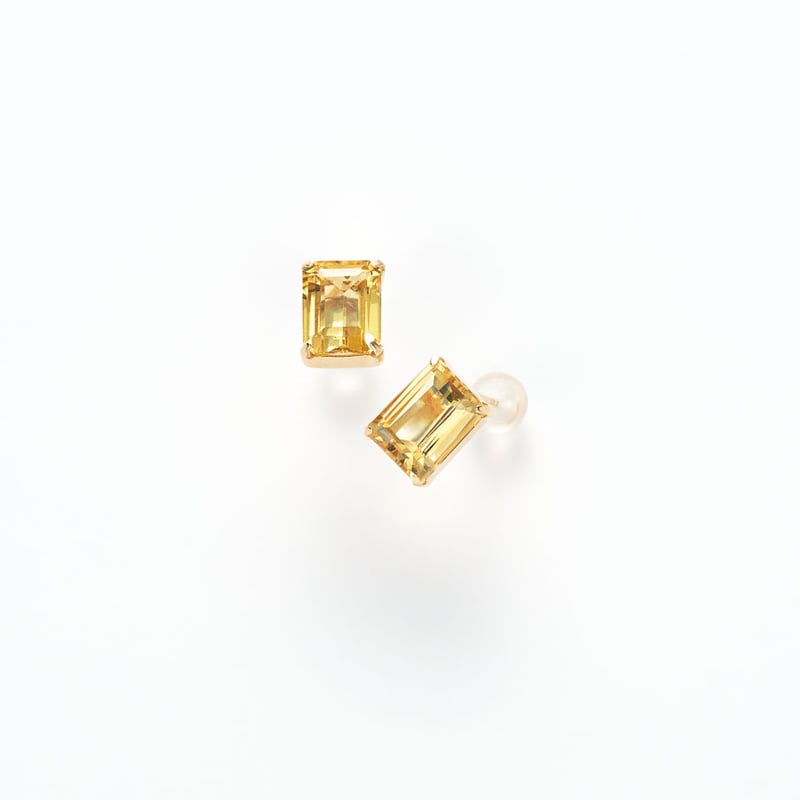 NO.105 K18YGベリルピアス | Beプラス