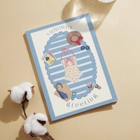 summer greeting card