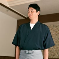 半袖 上下セット 浅瀬 S-055H 紺 こん