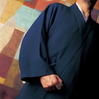 長袖 上下セット 雅 S-069 紺 こん