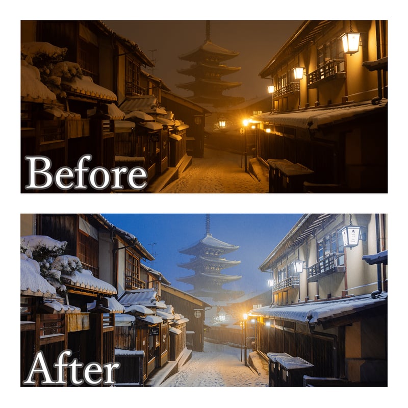 四季の彩り 4種セット Lightroom presets | DaikiInada