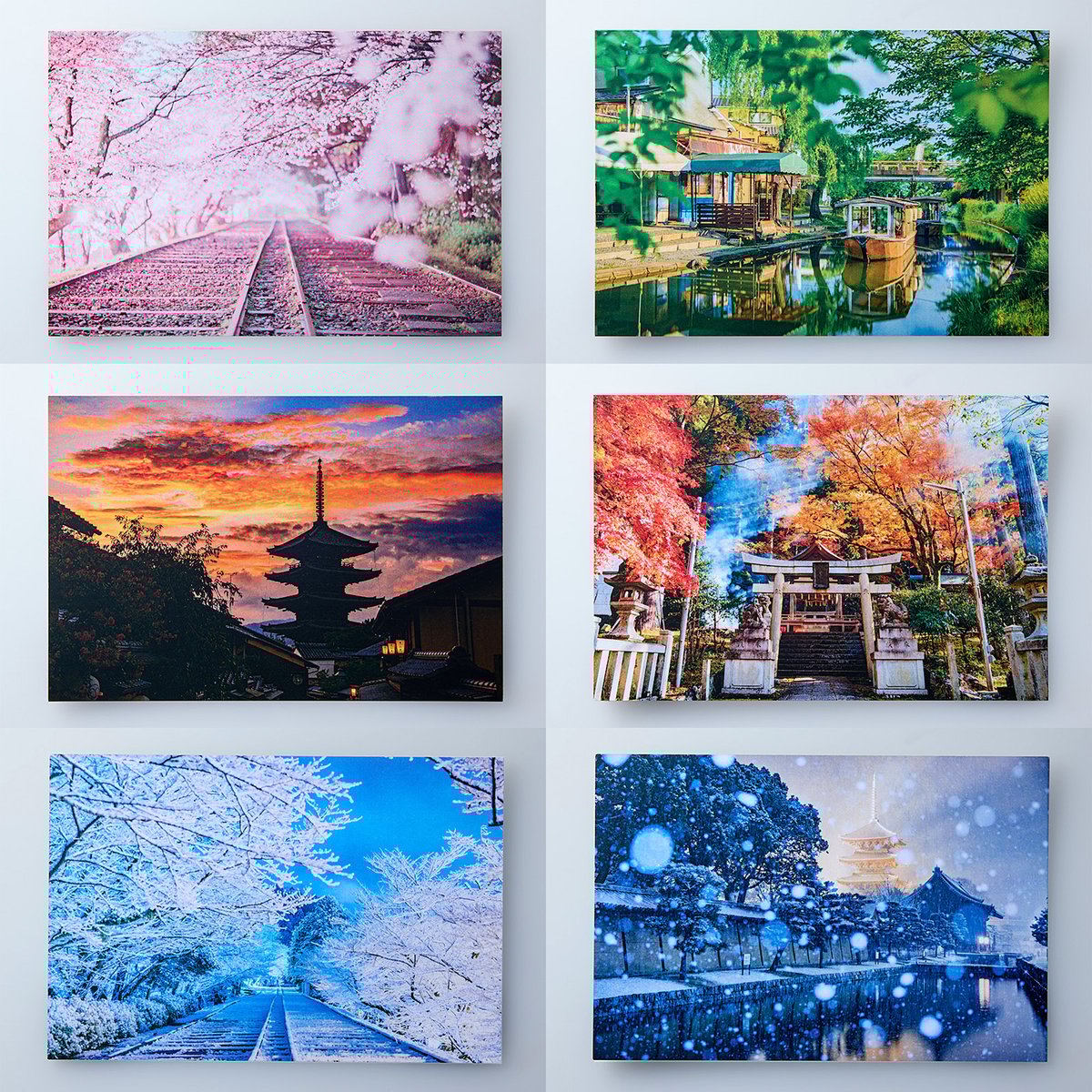京都四季の絶景｜ポストカード6枚セット | DaikiInada