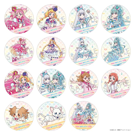 「わんだふるぷりきゅあ！」 グリッター缶バッジコレクション 全15種≪BOXセット≫