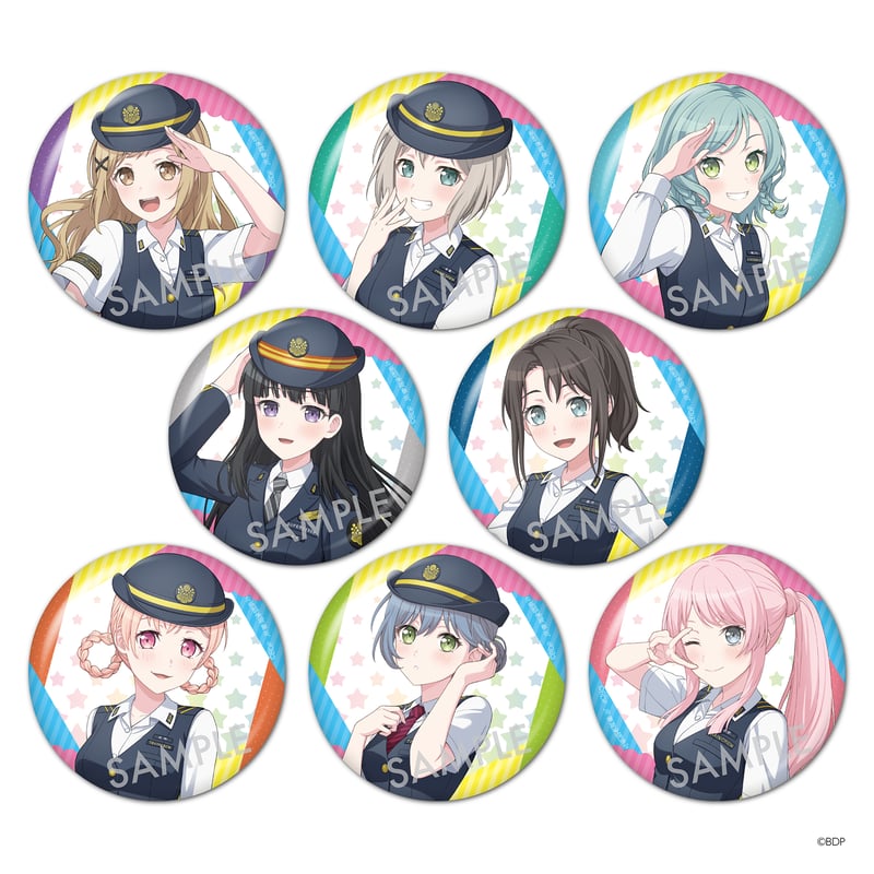 BanG Dream! ブラインド缶バッジ 全8種 Vol.02 | アニキャンSHOP