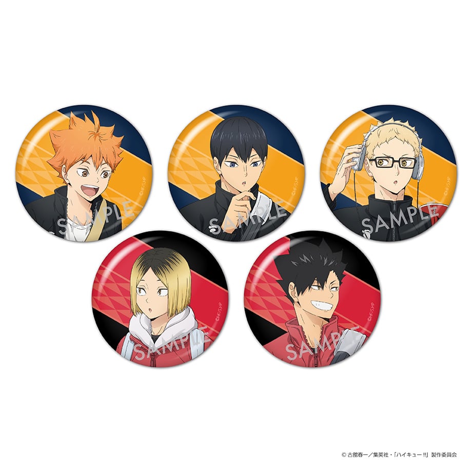 ハイキュー!! トレーディング缶バッジ 全10種 | アニキャンSHOP