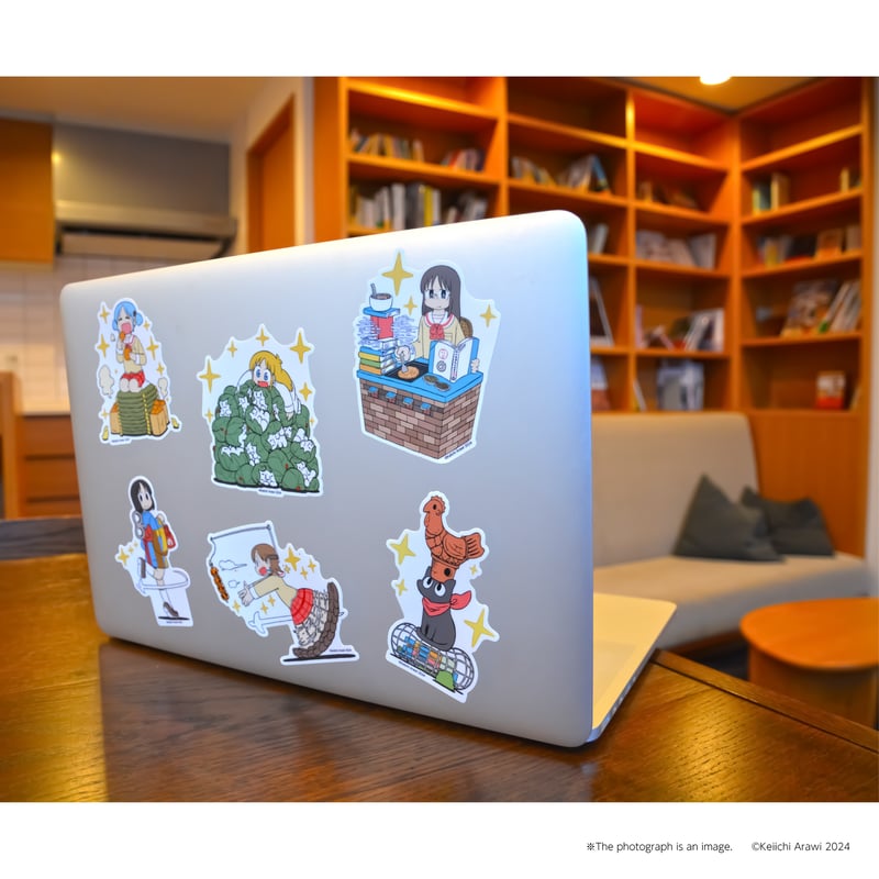 日常』ダイカットステッカー F. 阪本さん | アニキャンSHOP