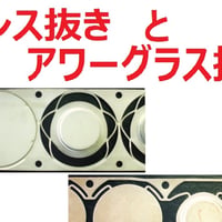 18 ランス抜きとアワーグラス抜きの解説（解説書及びビデオ付き）18 Lancing slit and hour-glass piercing for deep drawing