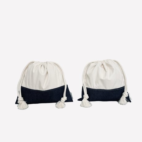 【デニム 】owner's bag（WHITE）