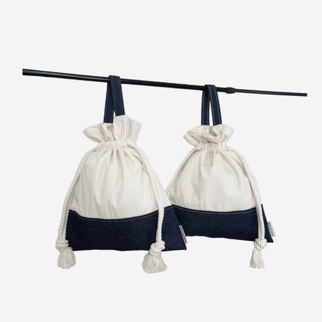 【デニム 】owner's bag（WHITE）