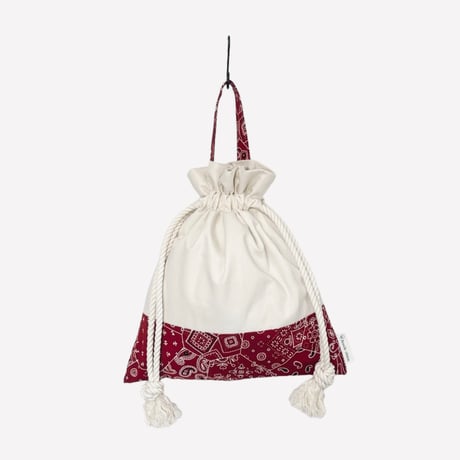 【ペイズリー】owner's bag（RED）
