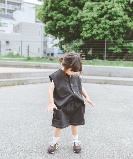 【KITHNYC】マイクロワッフル ポロ シャツ&ショートパンツ set CATEGORY Kids | Kichi