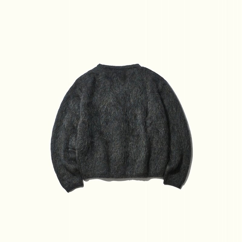 KOOKY ZOO / JUVENILE MOHAIR CARDIGAN(MIX GREEN)