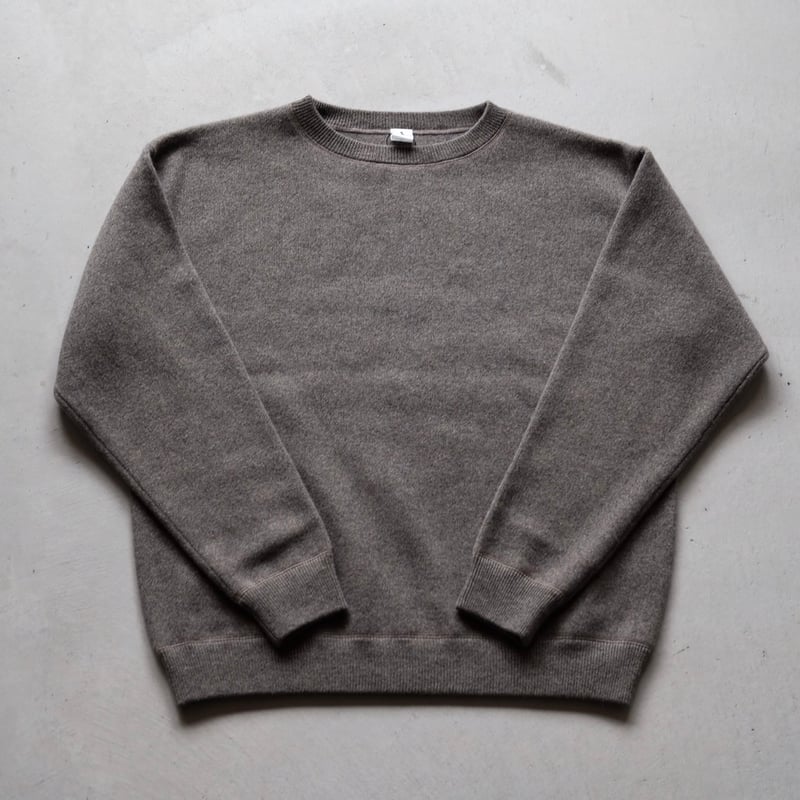 MEIAS / PURE CASHMERE SWEAT KNIT PO (T.MOCA) |