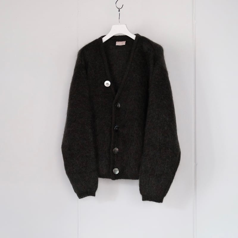 トップス KOOKY ZOO JUVENILE MOHAIR CARDIGAN JUVENILE MOHAIR CARDIGAN(42 GREEN): KOOKY ZOO: MENS｜CONZ ONLINE STORE