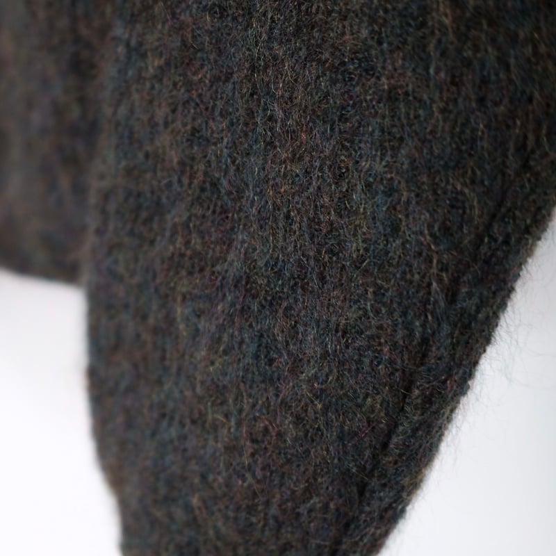 KOOKY ZOO / JUVENILE MOHAIR CARDIGAN(MIX GREEN)