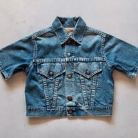 KOOKY ZOO / JUVENILE HALF SLEEVE DENIM JACKET