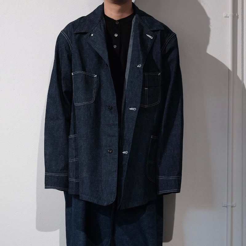 KOOKY ZOO / NM-MT WW2 CHORE JACKET(INDIGO) | OVAL