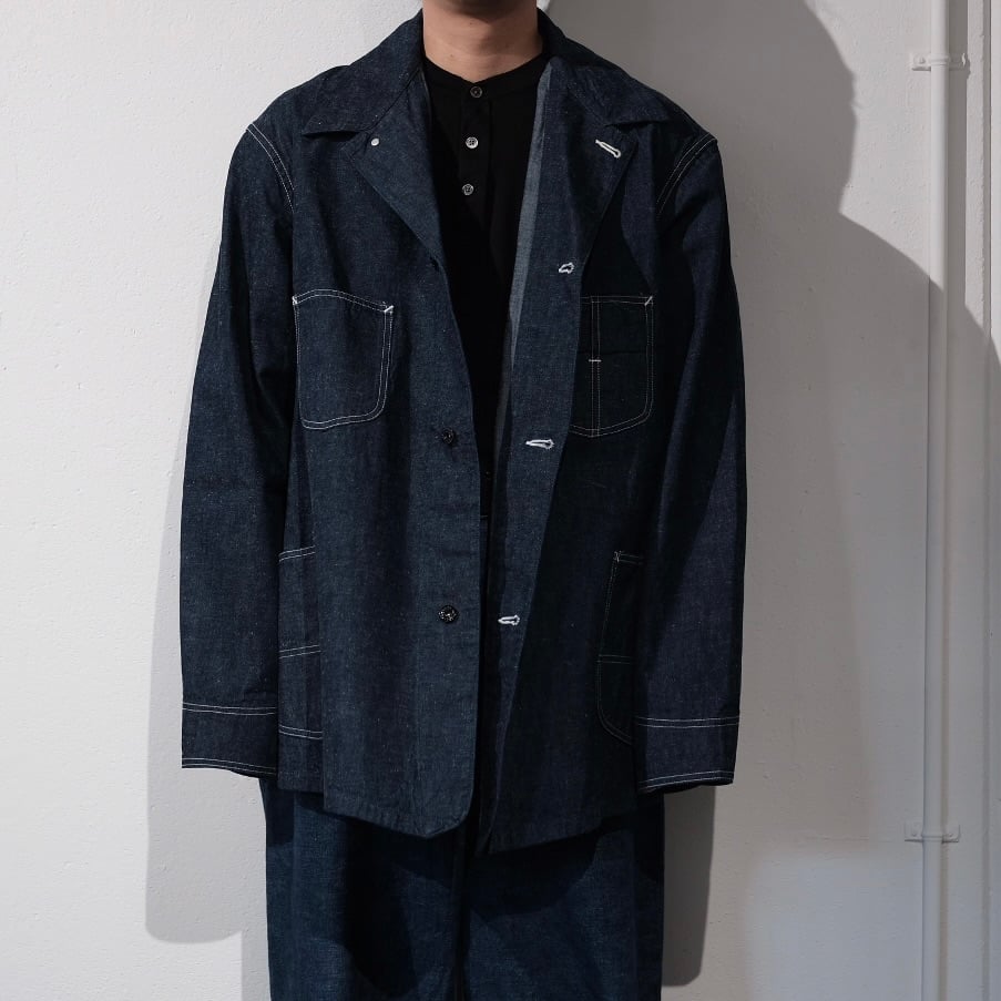 KOOKY ZOO / NM-MT WW2 CHORE JACKET(INDIGO) | OVAL