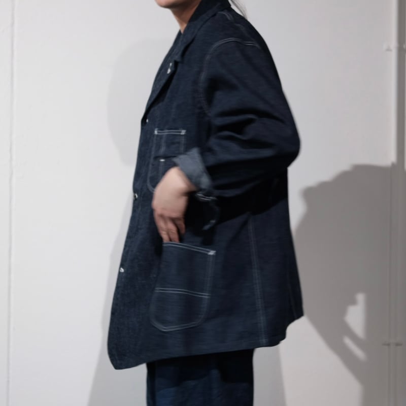 KOOKY ZOO / NM-MT WW2 CHORE JACKET(INDIGO) | OVAL