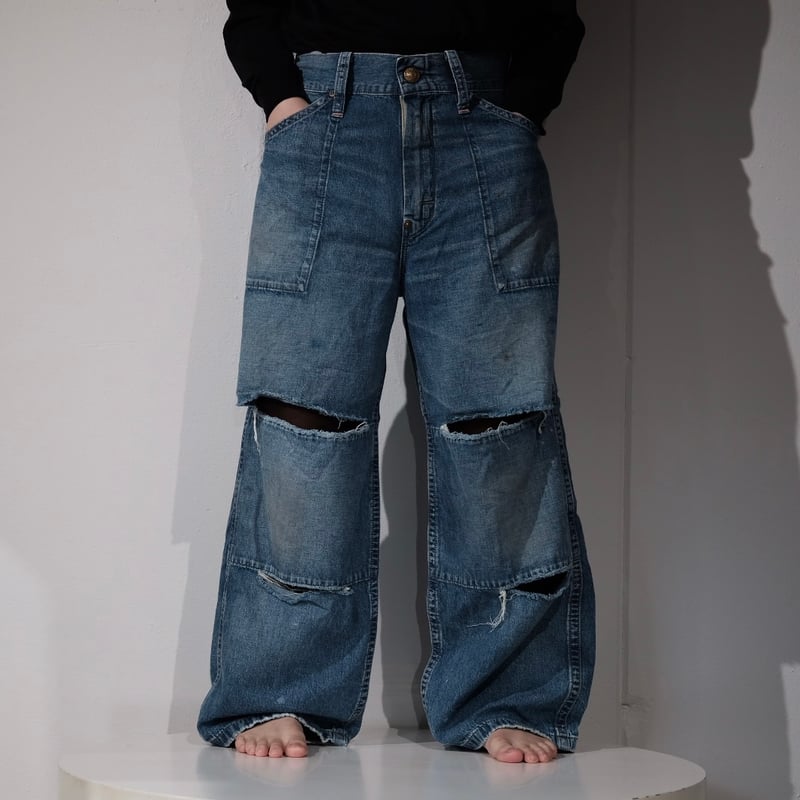 台座 (Gypsy plants/青坊主)三点セット 検)インビジブルインク KOOKY ZOO / JUVENILE WORK PANTS TYPE3 | OVAL